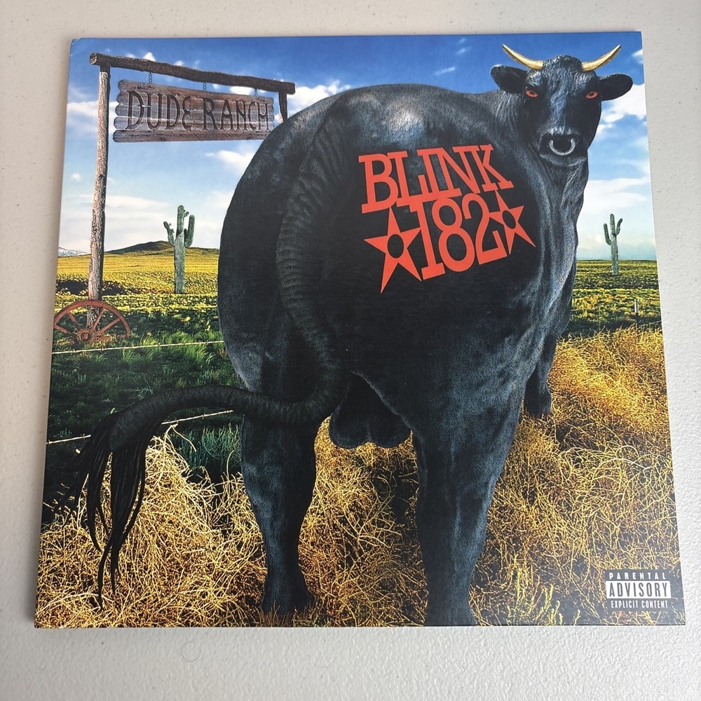Blink 182 Dude Ranch Vinyl 12 Inch Blue Record LP B0025290-01